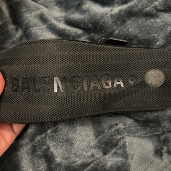 Balenciaga: Conscious Mallorca 80mm mules - Picture 5 of 5